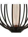 Searchlight® I Декоративна крушка Globe - черен метал (4.5W, 4000K) I 1 x E27 - 46004BK - 3