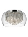 Searchlight® I Curva плафон - Хромиран метал и кристално стъкло I 4 x G9 - 4624-4CC