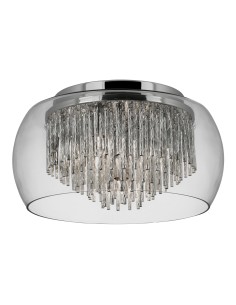Searchlight® I Curva плафон - Хромиран метал и кристално стъкло I 4 x G9 - 4624-4CC - Цена | LEDs4economy 2