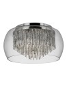 Searchlight® I Curva плафон - Хромиран метал и кристално стъкло I 4 x G9 - 4624-4CC - 2