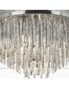 Searchlight® I Curva плафон - Хромиран метал и кристално стъкло I 4 x G9 - 4624-4CC - 3