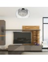Searchlight® I Curva плафон - Хромиран метал и кристално стъкло I 4 x G9 - 4624-4CC - 5