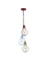 Searchlight® I Пендел Novelty - многоцветен метал I 1 x E27 - 4683-3