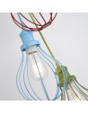 Searchlight® I Пендел Novelty - многоцветен метал I 1 x E27 - 4683-3 - 3