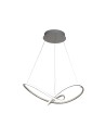 Searchlight® I Magic Пендел - сатенено сребрист метал I 1 x LED - 4841SS