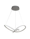 Searchlight® I Magic Пендел - сатенено сребрист метал I 1 x LED - 4841SS - 2