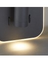 Searchlight® I LED Аплик Sonny, черен метал I 1 x LED - 49320BK - 3