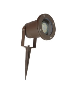 Searchlight® I Градинско колче Spikey - ръждивокафяв метал I 1 x GU10 - 5001RUS-LED - Цена | LEDs4economy 2