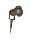 Searchlight® I Градинско колче Spikey - ръждивокафяв метал I 1 x GU10 - 5001RUS-LED - 2