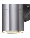 Searchlight® I Външен аплик Metro - неръждаема стомана, метал и стъкло I 1 x GU10 - 5008-1-LED - 3
