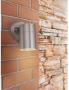 Searchlight® I Външен аплик Metro - неръждаема стомана, метал и стъкло I 1 x GU10 - 5008-1-LED - 5