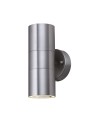 Searchlight® I Външен аплик Metro - неръждаема стомана, метал и стъкло I 2 x GU10 - 5008-2-LED