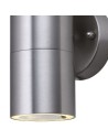 Searchlight® I Външен аплик Metro - неръждаема стомана, метал и стъкло I 2 x GU10 - 5008-2-LED - 3