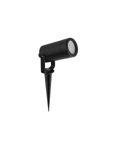 Searchlight® I Градинска лампа Спот Spikey - черен поликарбонат I 1 x GU10 - 5010BK - Цена | LEDs4economy 2
