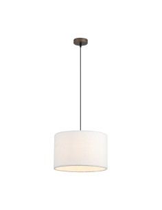 Searchlight® I Пендел Chelsea, метална лате с плюшен абажур I 1 x E27 - 50503LT - Цена | LEDs4economy