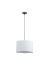 Searchlight® I Пендел Chelsea, метална лате с плюшен абажур I 1 x E27 - 50503LT - 2