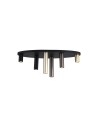 Searchlight® I Tubes плафон, черен метал, анодизиран бронз, месинг I 6 x GU10 - 50571-6BK