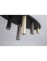 Searchlight® I Tubes плафон, черен метал, анодизиран бронз, месинг I 6 x GU10 - 50571-6BK - 3