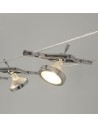 Searchlight® I Спот за шина Track & Spot LED - хромиран метал I 5 x GU5.3 - 5098-05-LED - 2