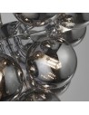 Searchlight® I Berry Плафон - хромиран метал и опушено стъкло I 13 x G9 - 52131-13SM - 3