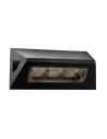 Searchlight® I LED Външен аплик Peru - черна и стъклен дифузер, IP44 I 1 x LED - 5513BK - 2