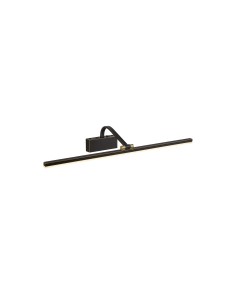 Searchlight® I Аплик за картина Bilbao - черен и матиран златист метал I 1 x LED - 5551-70BG - Цена | LEDs4economy