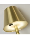 Searchlight® I Акумулаторна настолна лампа Tyler, златна I 1 x LED - 55610GO - 3