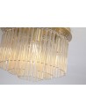 Searchlight® I Swizzle плафон, златист метал с пръчици за шампанско I 5 x E14 - 55620-320CP - 3