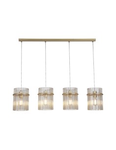 Searchlight® I Пендел Swizzle Bar, злато с пръчици за шампанско I 4 x E27 - 55620-4CP - Цена | LEDs4economy