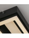 Searchlight® I Ovaloid LED Плафон дизайн. Матово черно. I 1 x LED - 55624BK - 3