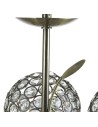 Searchlight® I Пендел Bellis Ii - античен месинг и прозрачни кристални мъниста I 9 x G9 - 5579-9AB - 3