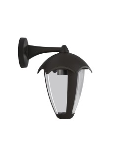 Searchlight® I Фенер Bluebell - сив метал и прозрачен поликарбонат I 1 x E27 - 57891GY - Цена | LEDs4economy 2