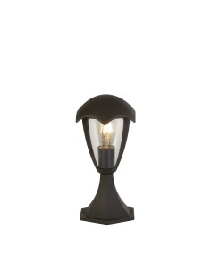 Searchlight® I Градински стълб Bluebell - сив метал и прозрачен поликарбонат I 1 x E27 - 57892-300 - Цена | LEDs4economy