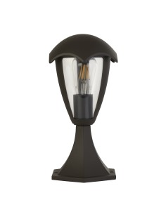 Searchlight® I Градински стълб Bluebell - сив метал и прозрачен поликарбонат I 1 x E27 - 57892-300 - Цена | LEDs4economy 2