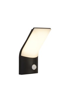 Searchlight® I Аплик Copenhagen - черен метал и опал, поликарбонат I 1 x LED - 58321BK - Цена | LEDs4economy