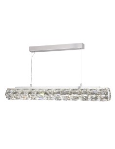 Searchlight® I LED Полилей Remy - хром и прозрачна кристална облицовка I 1 x LED - 5861CC - Цена | LEDs4economy