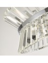 Searchlight® I Плафон Uptown - хромиран метал и прозрачен кристал I 7 x G9 - 59410-7CC - 3