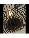 Searchlight® I Полилей Avery - черен метал I 1 x E27 - 59901-1BK - 3