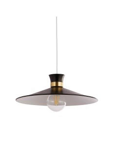 Searchlight® I Пендел Balham - черен и злато I 1 x E27 - 601891BK - Цена | LEDs4economy 2