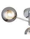 Searchlight® I Oscar плафон - Хромиран метал и опушено стъкло I 3 x G9 - 60812-3SM - 3