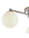 Searchlight® I Tiberius плафон - Хромиран метал и бяло матирано стъкло I 3 x G9 - 60813-3WH - 2