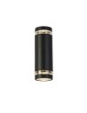 Searchlight® I Външен аплик Austin, черна I 2 x GU10 - 61100BK