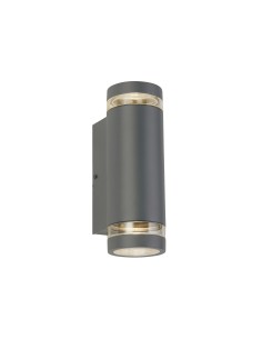 Searchlight® I Аплик Austin, сива I 2 x GU10 - 61100GY - Цена | LEDs4economy