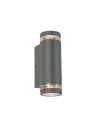 Searchlight® I Аплик Austin, сива I 2 x GU10 - 61100GY