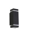 Searchlight® I Външен аплик Houston, черен I 2 x GU10 - 61101BK - 2