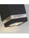 Searchlight® I Външен аплик Houston, черен I 2 x GU10 - 61101BK - 3