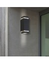 Searchlight® I Външен аплик Houston, черен I 2 x GU10 - 61101BK - 5