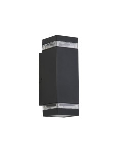 Searchlight® I Аплик за външна употреба Houston, сив I 2 x GU10 - 61101GY - Цена | LEDs4economy 2