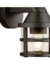 Searchlight® I Външен аплик Seaside - черна пластмаса I 1 x E27 - 61133BK - 3
