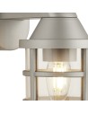 Searchlight® I Аплик Seaside - сребриста пластмаса I 1 x E27 - 61133SI - 3